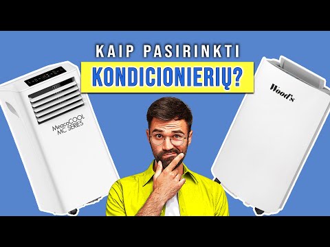 Kaip pasirinkti mobilų kondicionierių