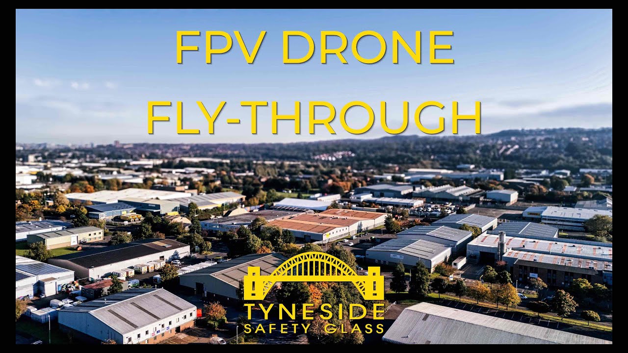 FPV 4K GLASS FACTORY FLY-THROUGH