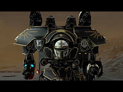 Warhammer 40K: Adeptus Titanicus: Dominus PvE: Imperial Titans vs Chaos Titans!