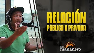 Quien disfruta más una relación, el que la publica o el que no