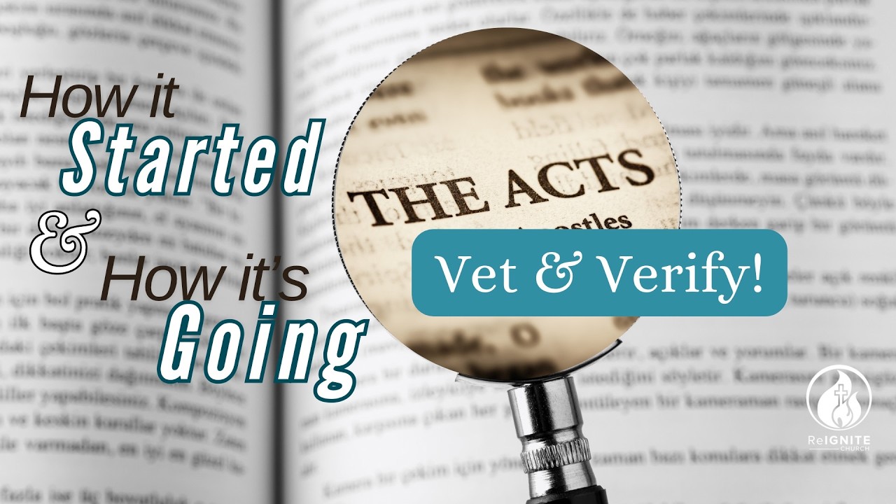 ReIGNITE Church - Vet & Verify! - Sunday, April 19,, 2026