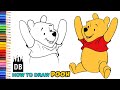 Easy To Draw Winnie The Pooh Bear 4 Kids