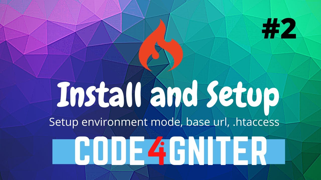 #2 CodeIgniter 4 Beginner Tutorial - Install and Setup (SUBTITLES)
