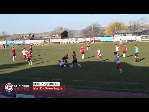 Liga 3: Șomuz Fălticeni - Șoimii Gura Humorului 1-0  /  Golul marcat de Grosu Bogdan,  min 53
