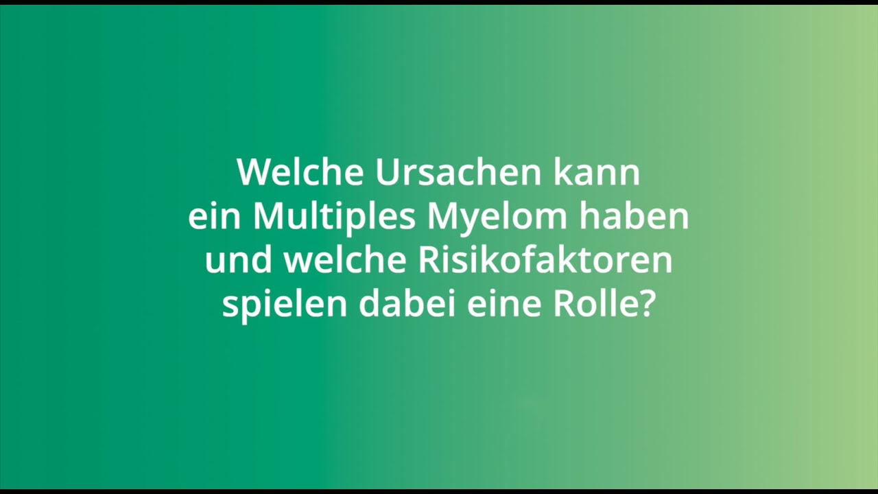Ursachen und Risikofaktoren spielen eine Rolle