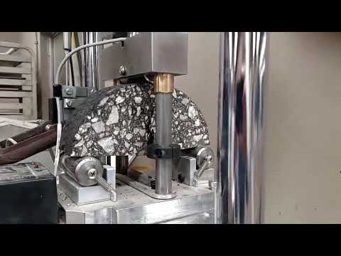 AASHTO TP 124 - Determining the Fracture Potential of HMA Using SCB at Intermediate Temperature