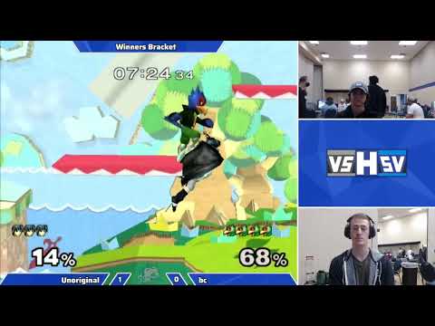 vsHsv Sep 23 - Unoriginal (Marth) vs bc (Falco) - SSBM