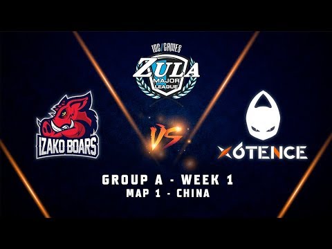 IZAKO BOARS vs X6TENCE | Map 1 | Zula Europe ESL Major League | Group A - Week 1