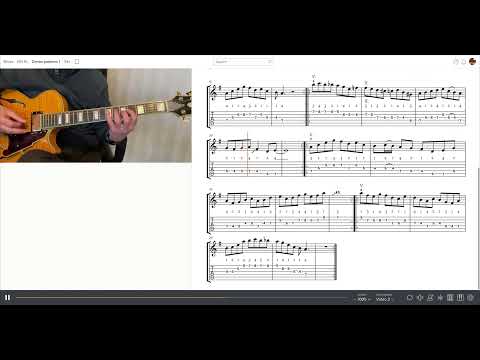 Dorian phrases with chromatic passing tones - Pat Martino style