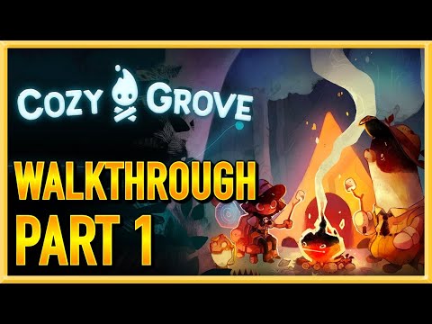 Cozy Grove - WALKTHROUGH - PLAYTHROUGH - LET'S PLAY - GAMEPLAY - Part 1
