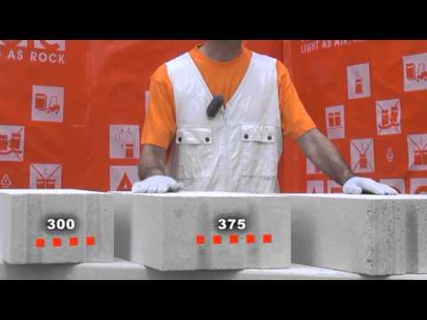 AEROC Classic 3 MPa celtniecības bloki