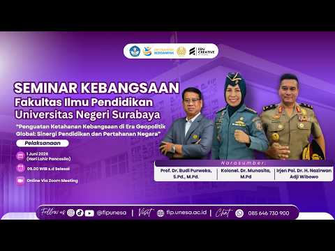 SEMINAR KEBANGSAAN FIP UNESA | 01 JUNI 2026