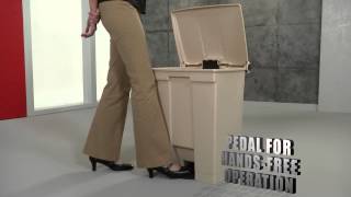 Rubbermaid Commercial Step On Container