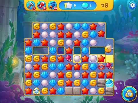 Fishdom level 3675 no boosters フィッシュダム [Friend's]