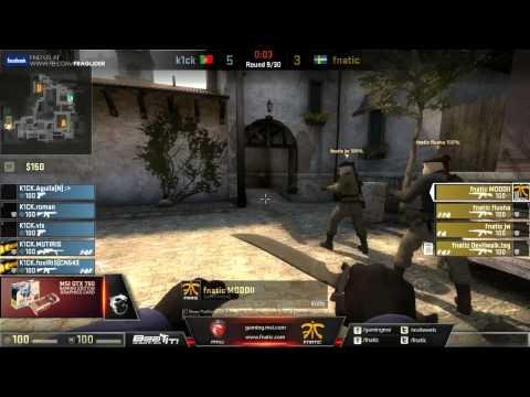 MSI Beat it! EU Finals - K1CK vs fnatic @ Fraglider