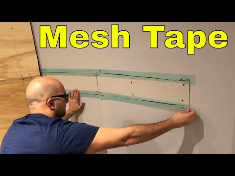 image-Can you use mesh tape for drywall seams?