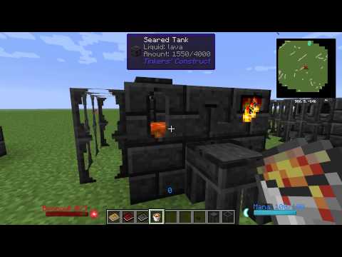 Minecraft 1.6.4 Tinker's Construct Part 2 getting started