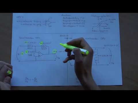 Operationsverstärker (OPV) – invertierend und nichtinvertierend, schrittweise und einfach erklärt