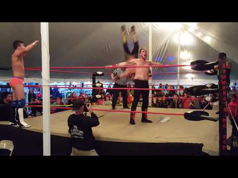 Rob Sweet & Daniel Garcia vs The Hurricane & Randy Philbrick