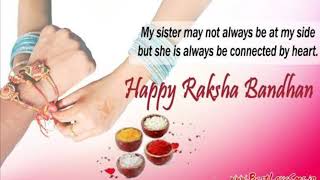 Happy Raksha Bandhan 2020 wishes, greeting, quotes, images,sms in English