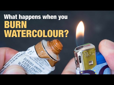 The wrong way to make Burnt Sienna