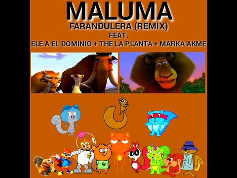 Maluma - Farandulera (Remix) Ft. Ele A El Dominio, The La Planta Y Marka Akme