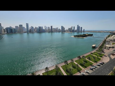 Chiller Ac Free 4..Bedrooms Apartment for Rent  Al-Majaz-1 Sharjah  📞  0507206744