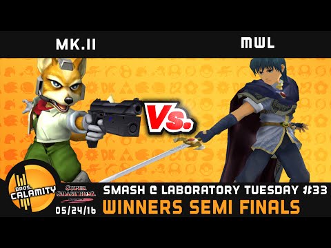 S@LT #33 | MWL (Marth) vs MK.II (Fox) - Winners Semi Finals - SSBM