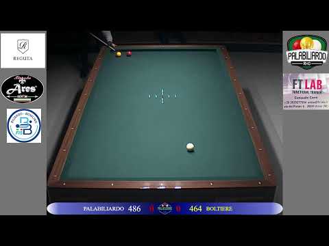 3 GIORNATA CAMPIONATO REGIONALE A SQUADRE - PALABILIARDO WHITE VS  BOLTIERE  - BILIARDO 12