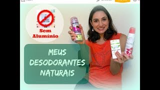 Desodorantes Naturais