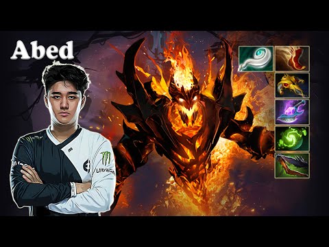 Abed - Shadow Fiend Midlane vs Arteezy Queen of Pain | Dota 2 7.30e Gameplay