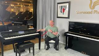 Video thumbnail for Which Piano Would You Choose? Yamaha CVP 809 Digital Vs Acoustic Yamaha U1 Upright Piano Comparison by Sherwood Phoenix