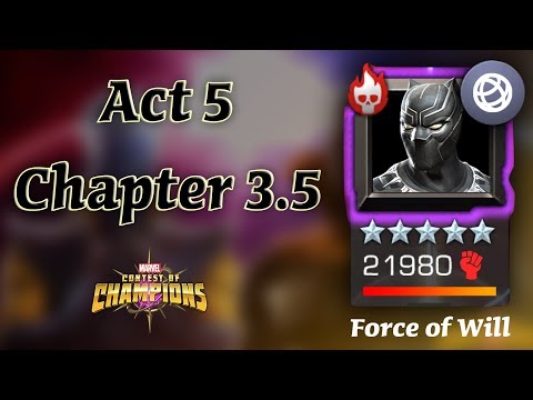 act 5.3.5 - marvel contest of champions