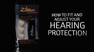Zildjian HD Ear Plugs - How To Fit and Adjust Your Hearing Protection