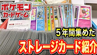 【ポケカ】お小遣い1000円保育士が5年間かけて集めたストレージカード紹介