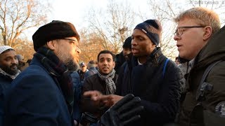 Video: In John 17:3, Jesus points to his God. How can a God have a God? - Hashim vs Malcolm 1/2