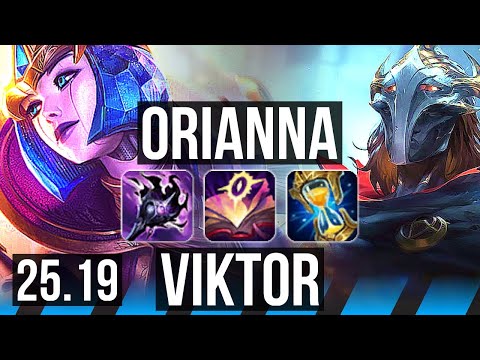 ORIANNA vs VIKTOR (MID) | 10/1/10, Legendary | KR Diamond | 25.19