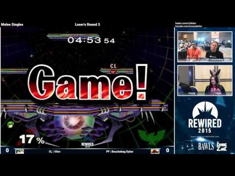 Rewired LR3: CL | Vitro (Marth) vs. Douchebag Dylan (C. Falcon)