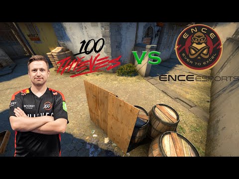 CSGO:POV 100 Thieves Jkaem vs ENCE (24/10) Inferno @ IEM Beijing 2019