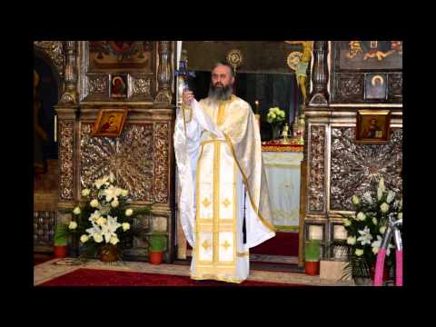 Arhim. Dumitru Cobzaru - Cuvant la Acatistul Bunei-Vestiri, Catedrala Mitropolitana Cluj-Napoca