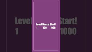 [💃]  #LOVEイヤイヤ期 Level Dance challenge 💜💖💚 #超ときめき宣伝部