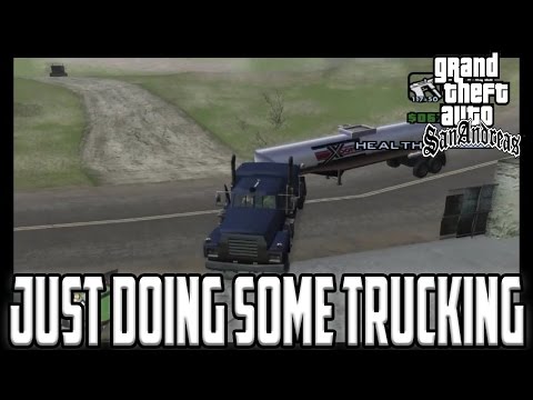 Grand Theft Auto San Andreas PS4 Gameplay Walkthrough Part 21 (GTA San Andreas PS4) JUST TRUCKING