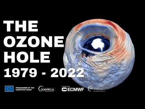 Unusual Ozone Hole Behavior Detected from 2020 to 2022