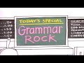 SCHOOL HOUSE ROCK GRAMMAR ROCK 1995 25th Anniversary VHS Rip Digitization Educational Cartoon