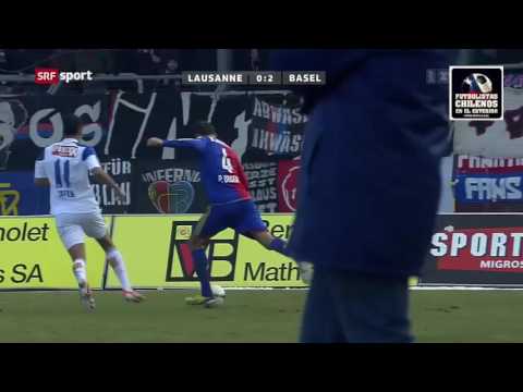Lausanne Sport 1-2 Basilea, Gol de Marcelo Díaz (B)