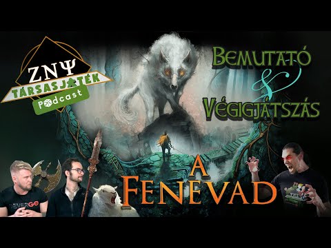 Ki a vad és ki a vadász!? | A Fenevad társasjáték bemutató és végigjátszás - ZNY TV