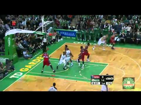 Ray Allen Highlights vs.Washington Wizards 1/2/2012 - 27 points - 6 three pointers