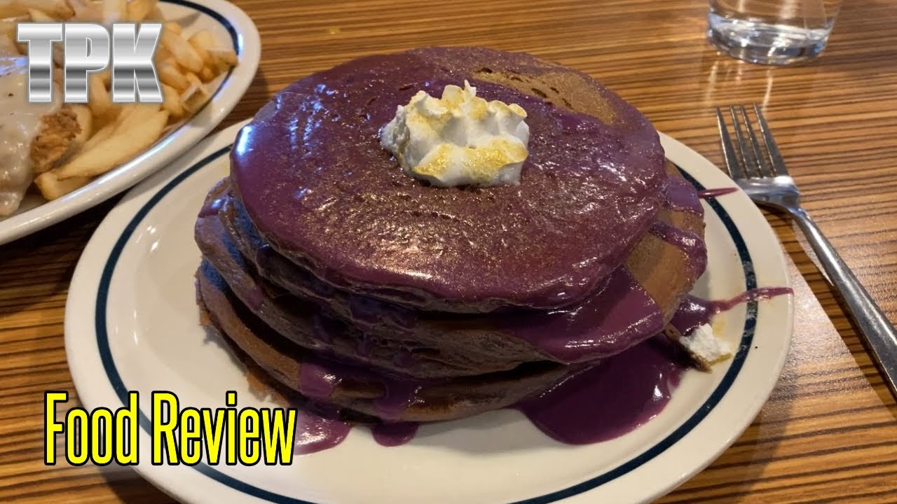 IHOP Wonka's Purple Pancakes 🎩🥞 | Food Review