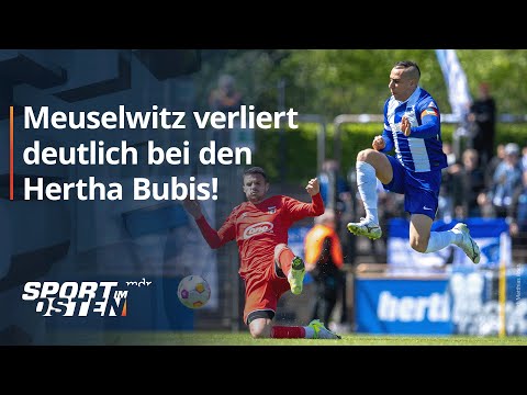 Arg dezimierter ZFC Meuselwitz verliert deutlich bei Hertha II | Sport im Osten | MDR