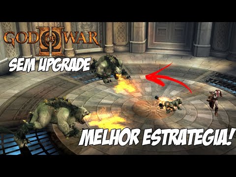 MELHOR ESTRATÉGIA DA ARENA DOS CERBERUS em GOD of WAR 2 Ω - VERY HARD | NO UPGRADE